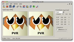 PVRTexTool in action